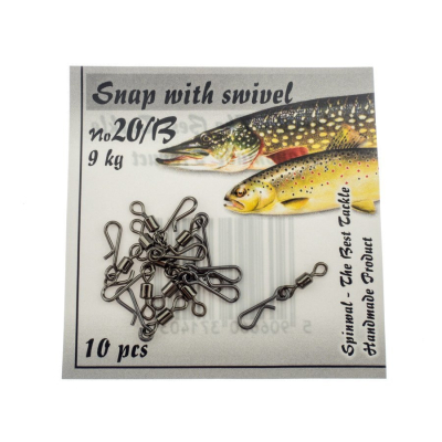 Spinwal rychlokarabinka vel. 20b  - 5kg (balení 10 kusů)