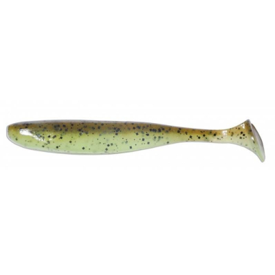 Keitech Easy Shiner 3,5" 89mm Green Pumpkin/Chartreuse (balení 7 ks)