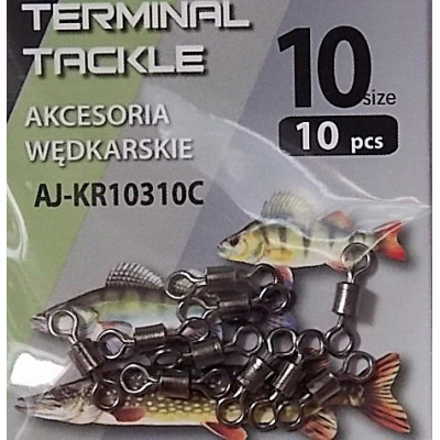 Pevnostní obratlík Jaxon vel. 10  (10 ks v balení)