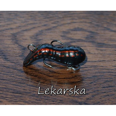 Hegemon Pijavka 3cm černá potápivá