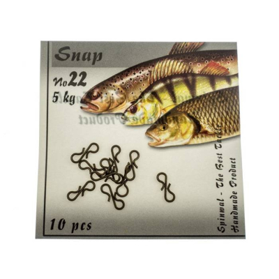 Spinwal rychlokarabinka č. 22  - 5kg (balení 10 kusů)