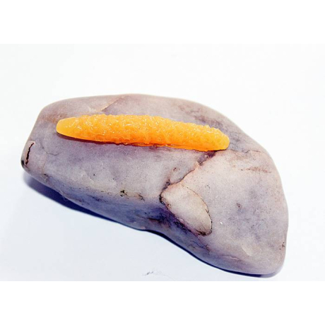 Dekoj DC Worm 5cm barva oranžová 10 kusů