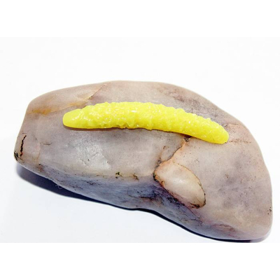 Dekoj DC Worm 5cm barva fluo žlutá 10 kusů