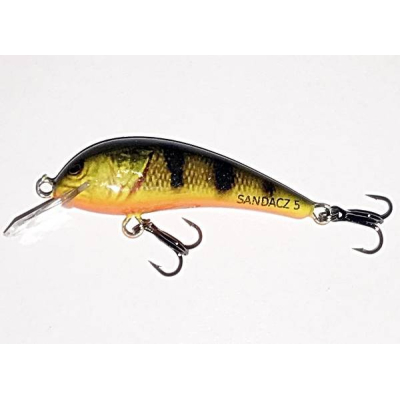 Wobler na jelce a okouny Bonito Sandacz 5cm barva C03 potapivy