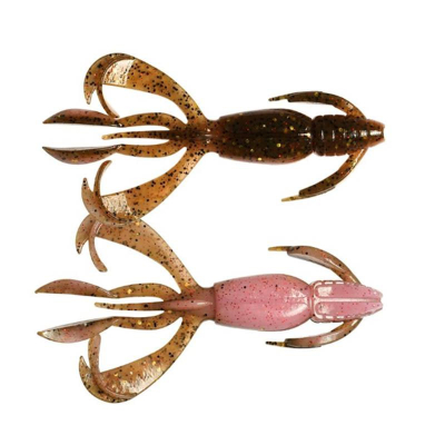 Keitech Crazy Flapper 2,8/71mm - LT Green Pumpkin Pink(bal 8 ks)