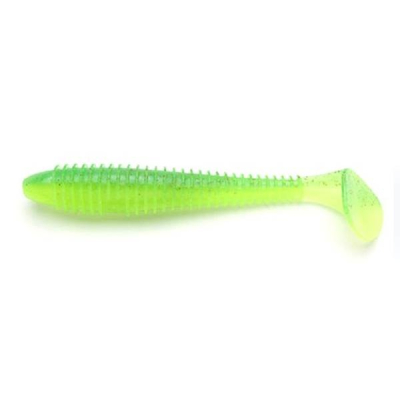 Keitech: Gumová nástraha Swing Impact FAT 4,3" 10,9cm 10,3g Lime Chartreuse 6ks