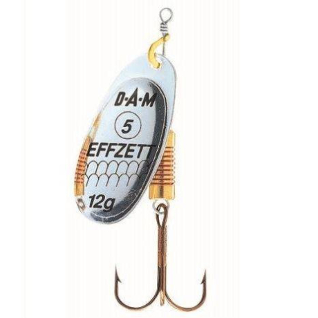 Rotační třpytka DAM Effzett standart spinner silver vel. 3