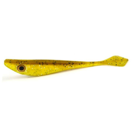 Smáček Shaker Baits Stora Verner Vertical 8" 20cm 28g Smelly Yellow Flake (balení 3ks)
