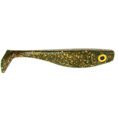 Ripper Shaker Baits Blockhead 8" 20cm 80g - gold sparkle oil