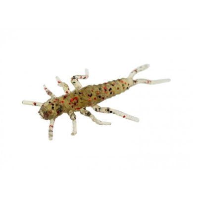 FishUp Stonefly 2,1cm  050 Green Pumpkin Brown/Red & Purple