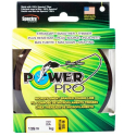 Pletená šňůra PowerPro Hi-Vis Yellow 135m 0.15mm 9kg