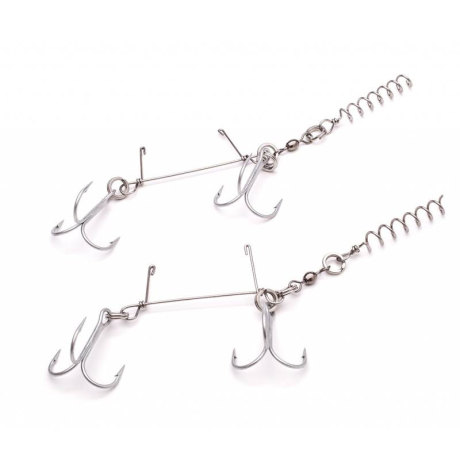 Svartzonker Stinger Tackel X-Small 6 cm 1/0 - 2-pack