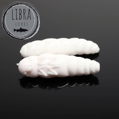 Sýrák na pstruhy Libra Lures Largo 35 barva 001 White (10 kusů) příchuť sýr