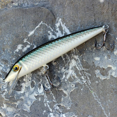 Woblerna candáty Bonito Ouklej 11cm 9g barva Silver plovoucí