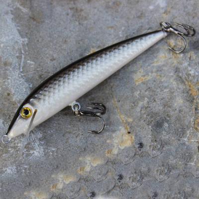 Wobler Bonito Ouklej 11cm 9g barva Light Smoke Pearl plovoucí