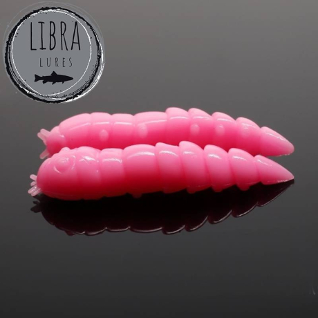 Sýrák na duhákodromy Libra Lures Kukolka 42 barva 017 bubble gum  (balení 10ks) aroma sýr