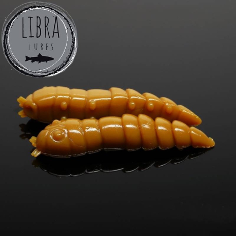 Sýráci na pstruhy Libra Lures Kukolka 42 barva 036 - coffee milk (balení 10ks) aroma sýr