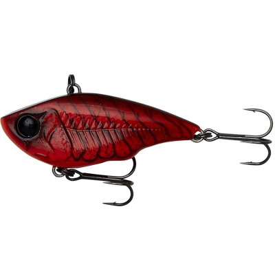 Zvukový bezlopatkový vertikální wobler Savage Gear Fat Vibes 5,1cm 11g sinking red crayfish