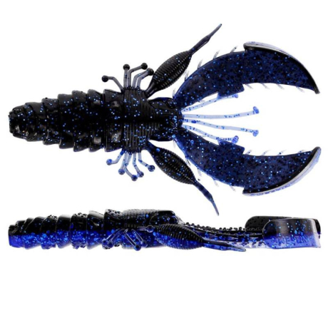 Westin CreCraw Creaturebait 10cm 12g barva Black/Blue (balení 4 kusy)
