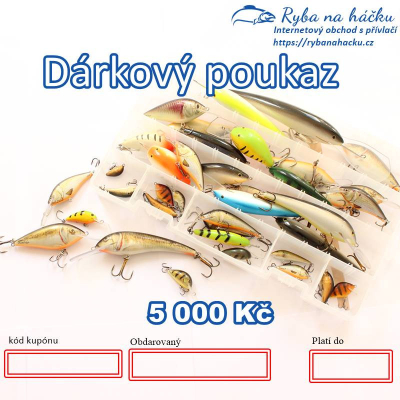 Dárkový poukaz v hodnotě 5 000,- Kč
