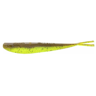 Smáček Manns Q-Fish 13cm pumpkinseed chartreuse
