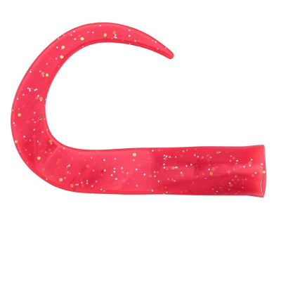 Náhradní ocásek Svartzonker McTail Glide Tail Junior 3-pack C13 Real Fluo Hot red  (3 kusy v balení)