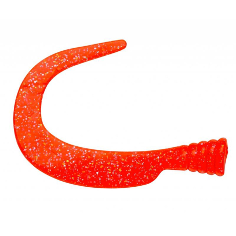Náhradní ocásek Svartzonker McTail spare tail C13 Real Fluo Hot red (3 kusy v balení)