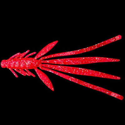 Relax Nymph 5 - 140 mm barva S138 SUPER RED-SILVER GLITTER