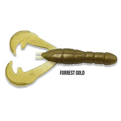 Gumoví raci na candáty M-WAR Monkey Craw 8-pack - Forrest Gold