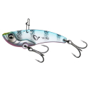 Cikáda Savage Gear Vibe Blade 4.5CM 8.5G SINKING BLUE PINK STRIPES