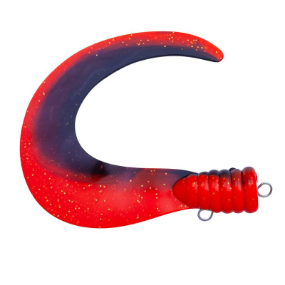 Náhradní ocásek Svartzonker BigTail 2-pack -  C27 UV Fluo Red/Black (2 kusy v balení)