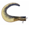 Náhradní ocásek Svartzonker BigTail C18 Black/Gold (2 kusy v balení)