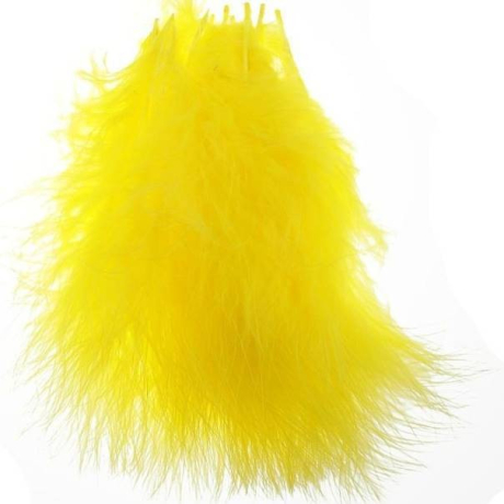 FM fly peří čápa Marabou Yellow