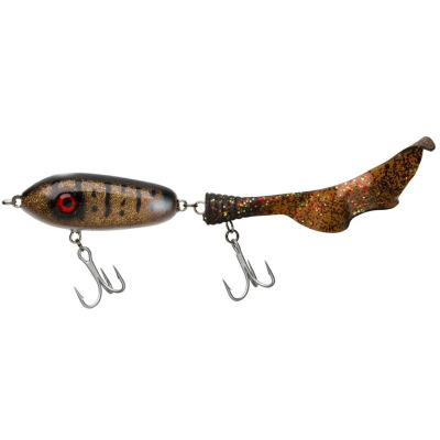 Abu Garcia Svartzonker McMio TaiL Slow Sink 54g 9cm - Brown Black with Glitter