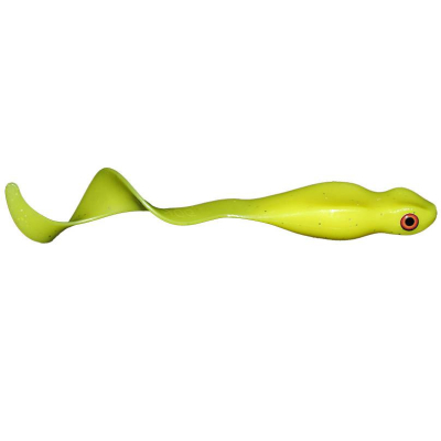 Twister na štiky Dog´s frogtail 25cm Fluo