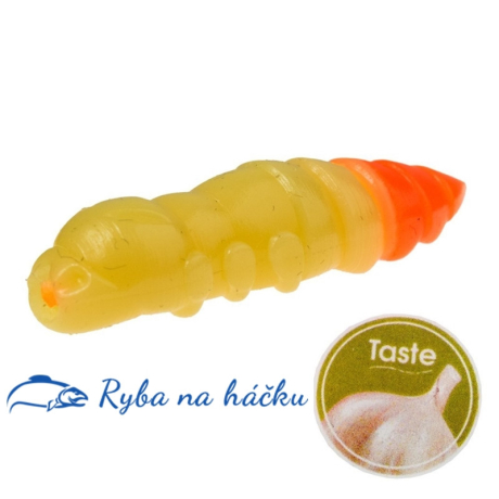 FishUp Pupa Garlic Trout Series 1.2/32mm barva Cheese/Hot Orange (10 kusů) příchuť česnek