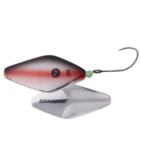 Effzett Pro Trout Inline Spoons Sinking 3.1cm 3.8g - Rainbow Trout