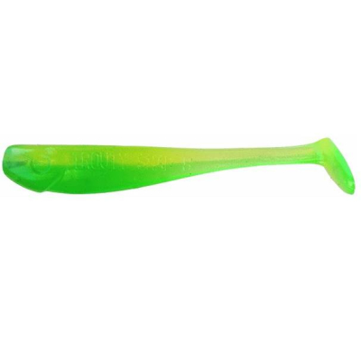 Nejlepší gumová nástrana na okouny Monarch Dok Trouty Shad 6cm LIME