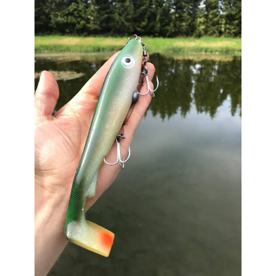 Ripper Svartzonker McRubber 21cm - C1 Rügen (balení 2 ks)