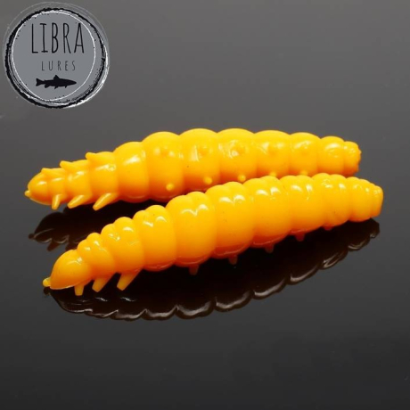 Libra Lures Larva 30 barva 008 Dark Yellow (balení 15ks) příchuť sýr
