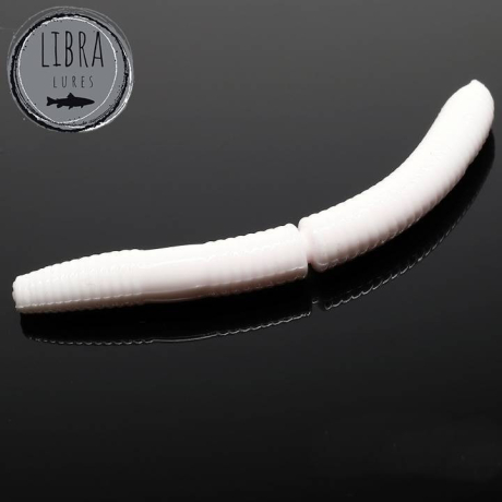 Libra Lures FATTY D'WORM 65 barva 001 (10 kusů) příchuť sýr