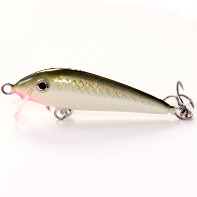 Bonito ouklej 5cm rovná lopatka barva Pearl Olive Pink Nose