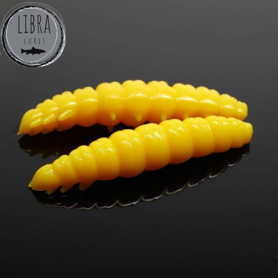 Libra Lures Larva 30 barva 007 Yellow (balení 15ks) příchuť sýr