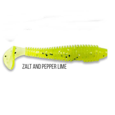 Ripper M-WAR Monkey Rib 9 cm, 6 gr. 10-pack Zalt & Pepper Lime