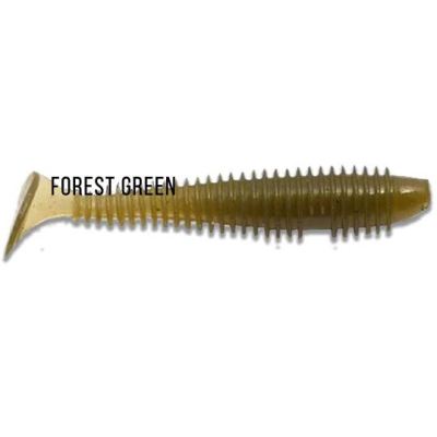 Ripper M-WAR Monkey Rib 9 cm, 6 gr. 10-pack Forrest Green