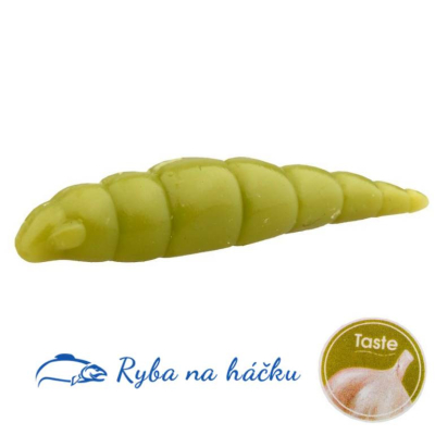 FishUp Yochu  1.7/43mm Garlic Trout Series barva Light Olive (8 kusů) příchuť česnek