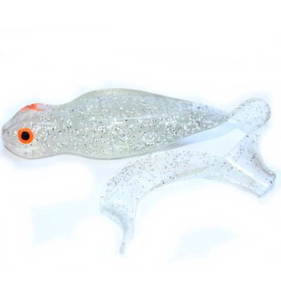 Twister Dok´s frogtail 25cm UV Silver