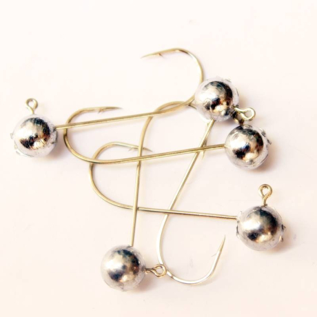 Jigovky.cz Jigové hlavičky Sickle bez nálitku vel. 1/0 3 g (balení 5ks)