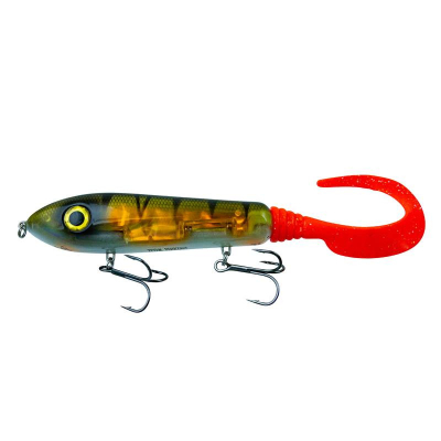 Svartzonker McTail Original 94g Slow Sink C32 Hot tail Perch Flash