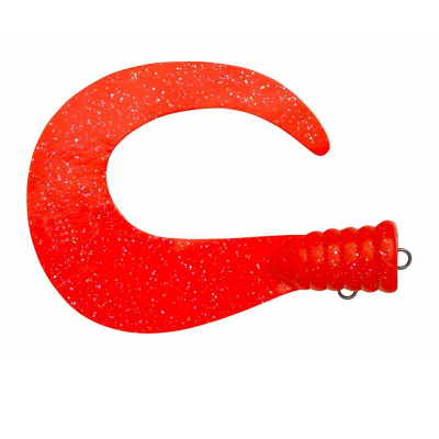 Náhradní ocásek Svartzonker BigTail C13 Real Fluo Hot red (2 kusy v balení)